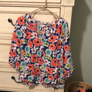 Crown and ivy curvy blouse